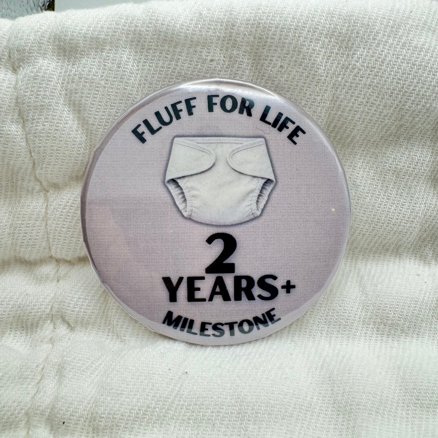 2 Years + Milestone | 2.25” Button