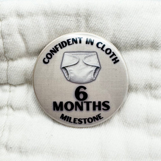 6 Months Milestone | 2.25” Button
