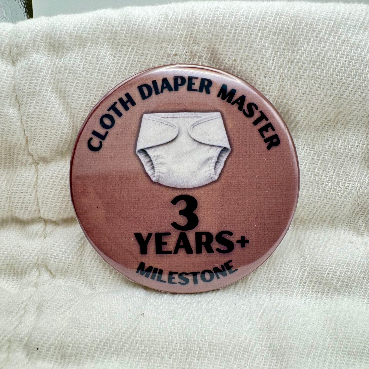 3 Years + Milestone | 2.25” Button