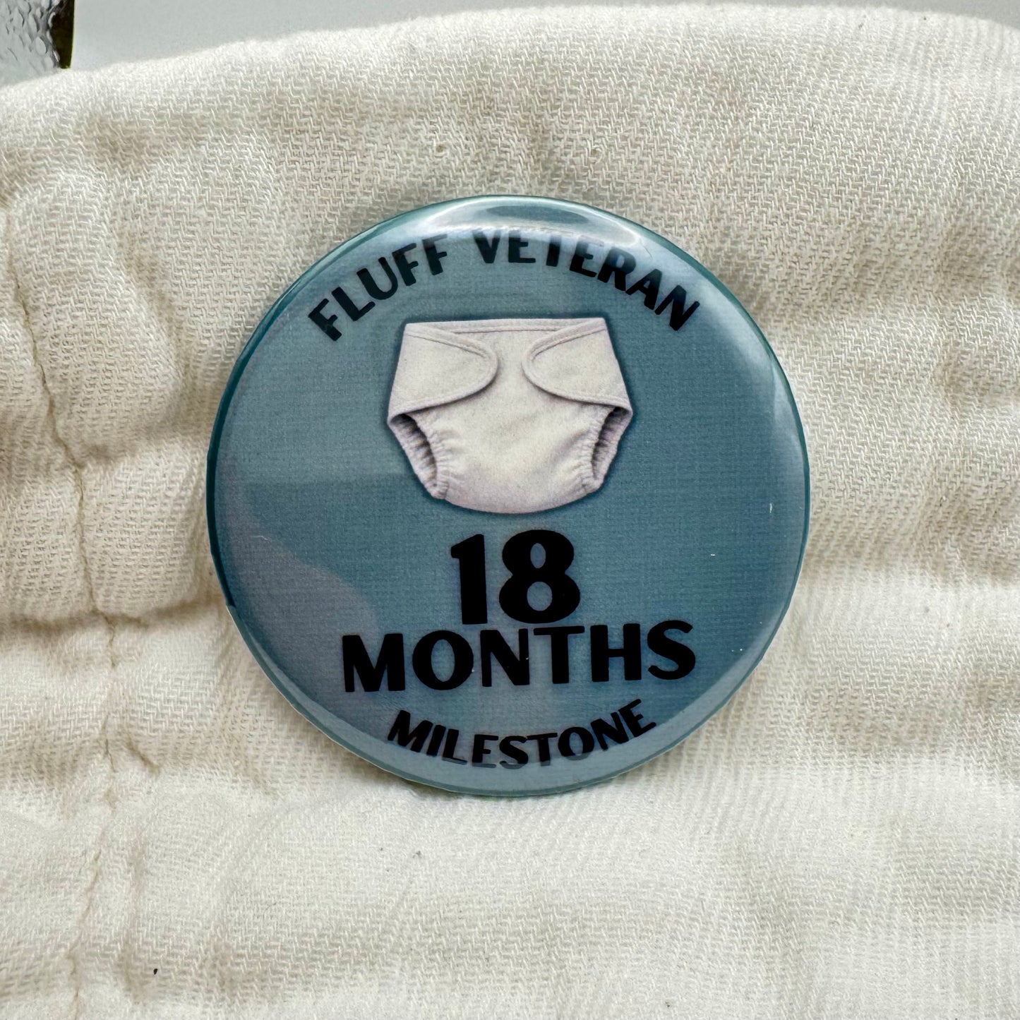 18 Months Milestone | 2.25” Button