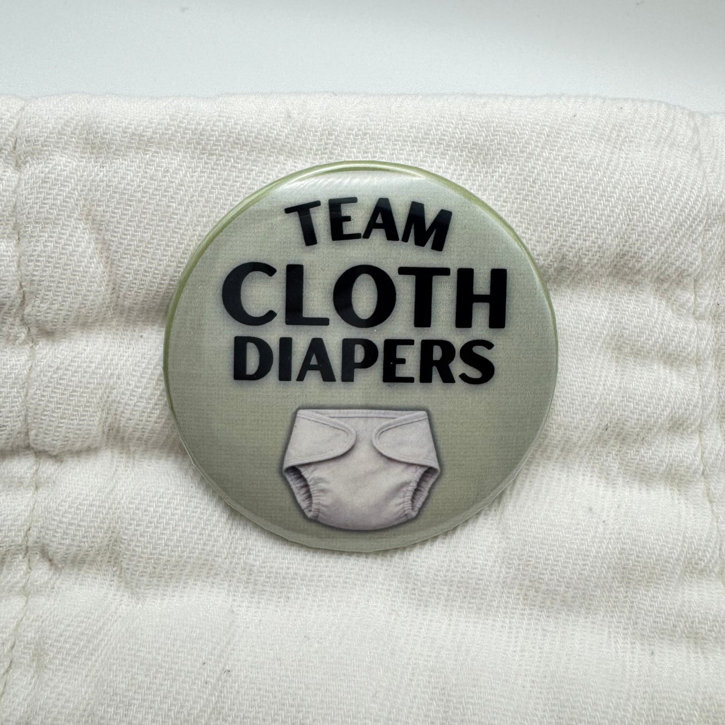 Team Cloth Diapers | 2.25” Button