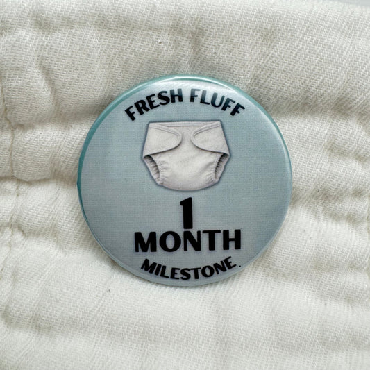 1 Month Milestone | 2.25” Button